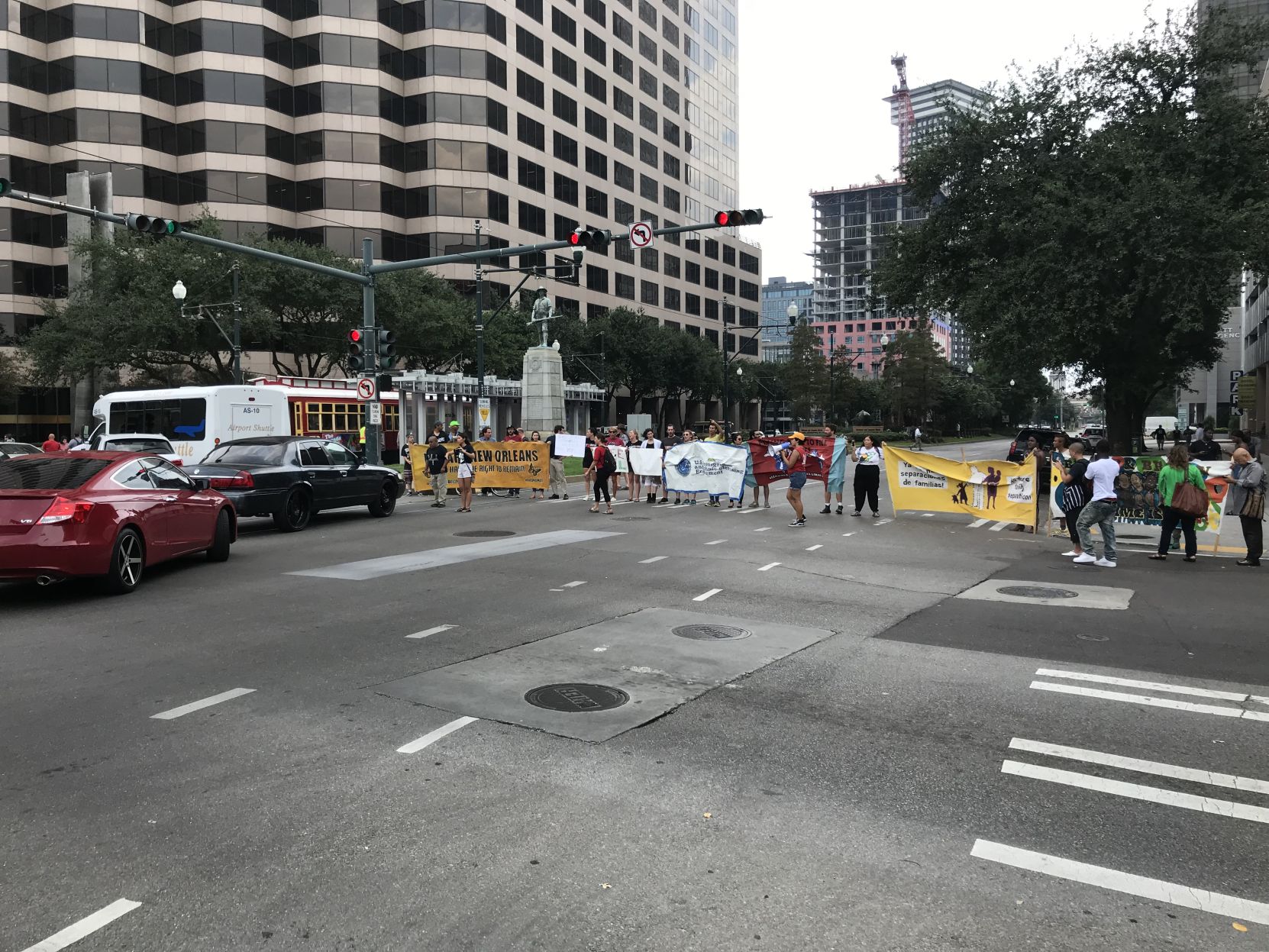 ICE protest
